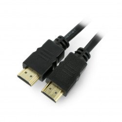 HDMI Lanberg 4K V1.4 CCS cable - black - 1.8m