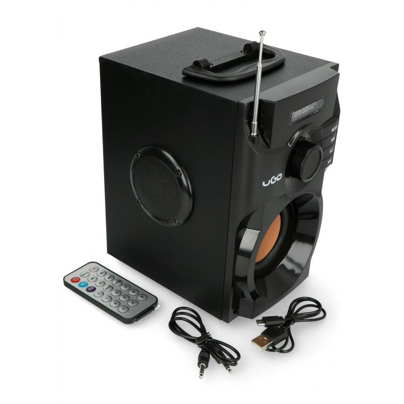 UGO soundcube 10W RMS bluetooth speaker - black