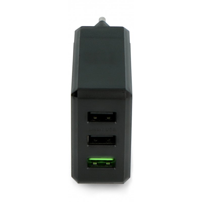 Green Cell Charge Source 3 x 30W USB power supply with fast Ultra Charge and Smart Charge