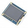 Resistive touch screen TFT LCD 2,4" 320x240px GPIO 4DPi-24-HAT for Raspberry Pi 3/2/B+ Resistive touch screen TFT LCD 2,4" 320x240px GPIO 4DPi-24-HAT for Raspberry Pi 3/2/B+ - zdjęcie 1