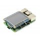 Resistive touch screen TFT LCD 2,4" 320x240px GPIO 4DPi-24-HAT for Raspberry Pi 3/2/B+ Resistive touch screen TFT LCD 2,4" 320x240px GPIO 4DPi-24-HAT for Raspberry Pi 3/2/B+