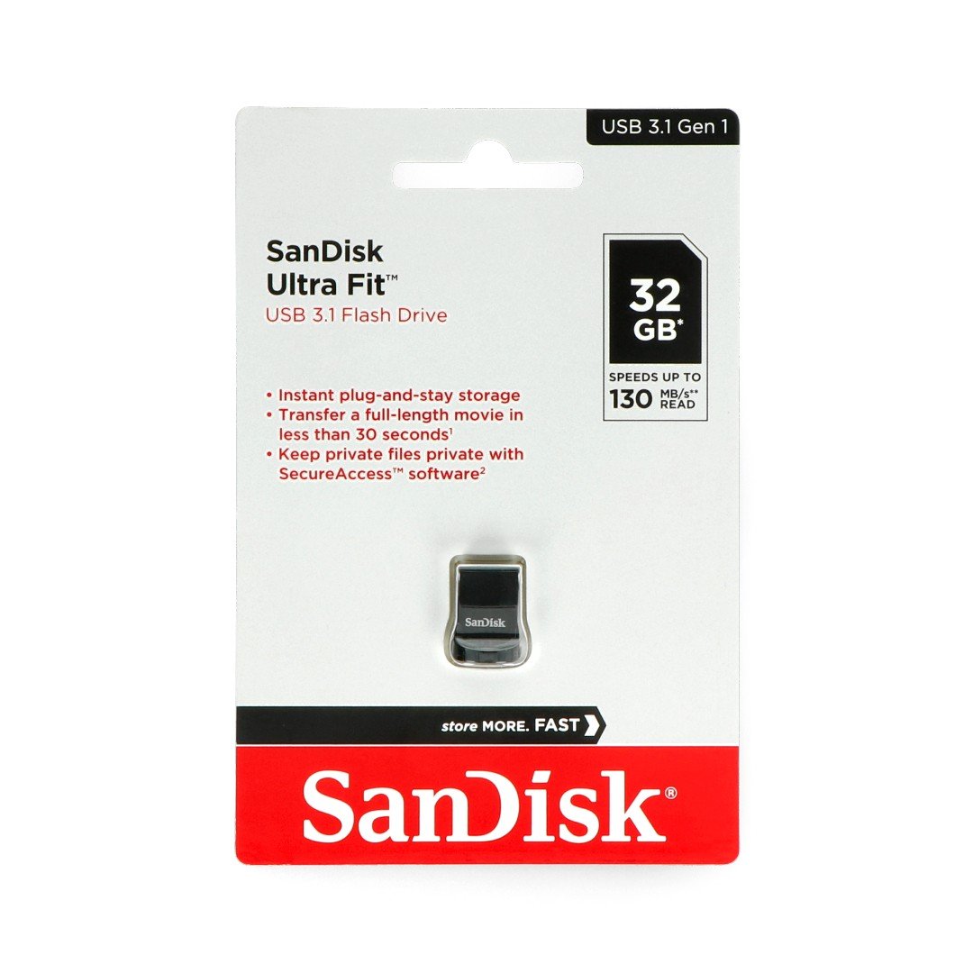 Pendrive SanDisk USB 3.0- FLAIR- 128GB