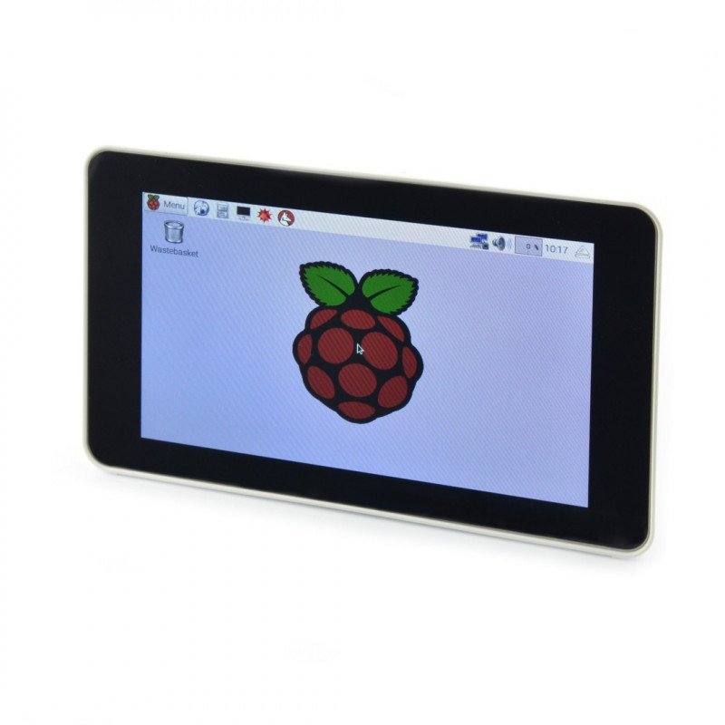 Case for Raspberry Pi , dedicated 7 '' screen and cameras - Premium Case white_