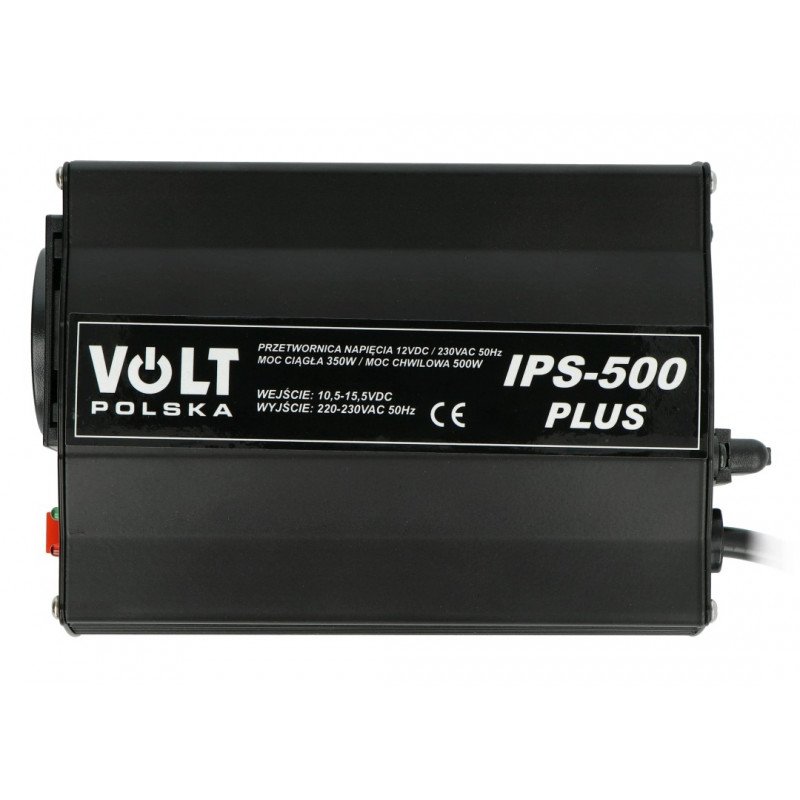 DC/AC step-up converter 12VDC / 230VAC 250/500W - automotive - Volt IPS-500 Plus