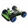 PiRacer DonkeyCar - 4-wheel AI robot platform with camera and DC drive and OLED display - zdjęcie 1