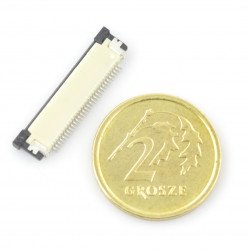 Złącze: FFC / FPC 20 pin, raster 1mm