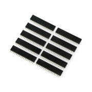 Socket 1x16pin - 2,54mm