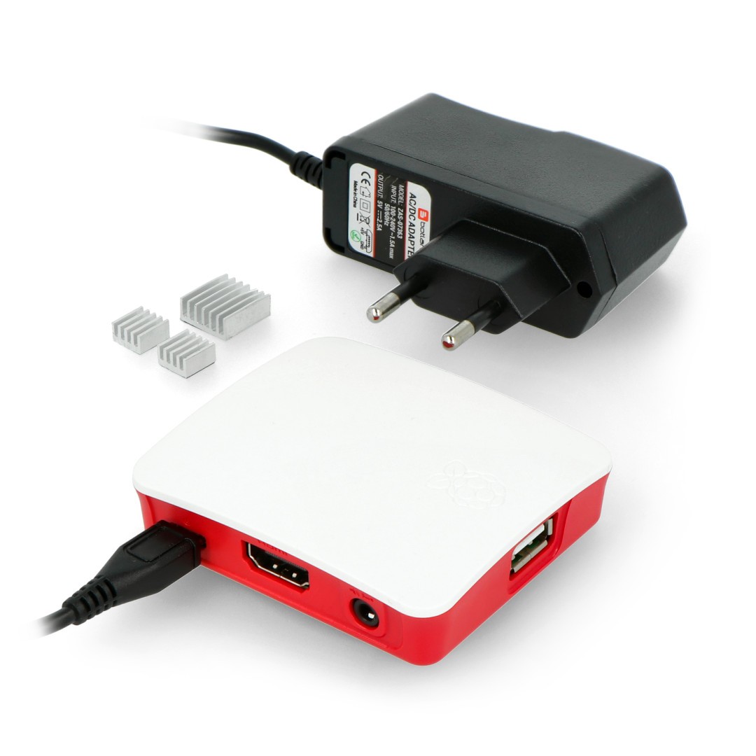 Power Pi3a Raspberry Pi Set of Raspberry Pi 3A + WiFi + original case + power supply 5V / 2.5A ...