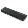 Lanberg HDMI Splitter - 8x HDMI 4K + power supply - black - zdjęcie 2