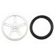 Pololu wheel 60x8mm - white Pololu wheel 60x8mm - white