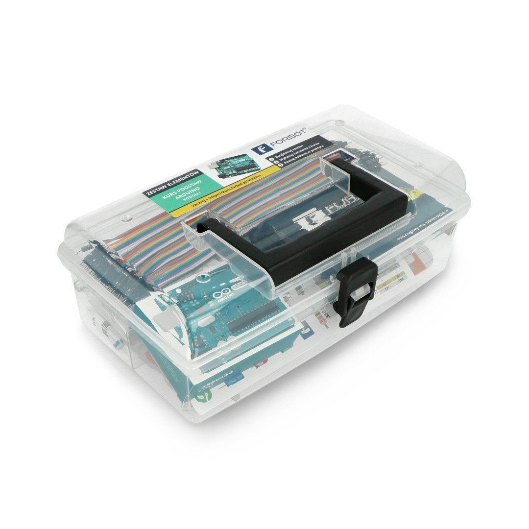 FORBOT KIT - Arduino level 1 PLUS - set of items + a free course ON-LINE
