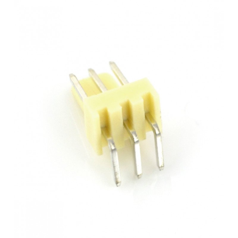 2,54 mm - angular plug 3-pin - 5 pcs