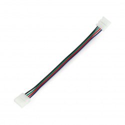 Connector Strip LED 10mm 4 pin - with cable