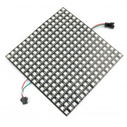 Elastic matrix 16x16 - 256 LED RGB - WS2812B individually addressed