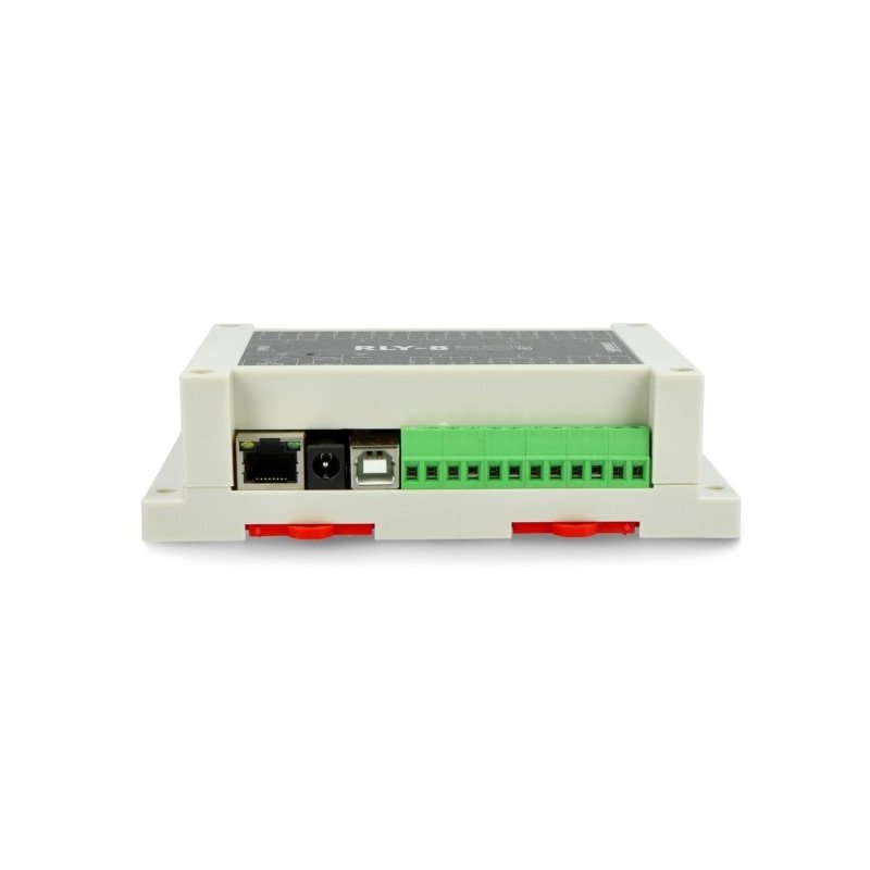Ethernet controller with 8-channel relay - RLY-8-POE-USB