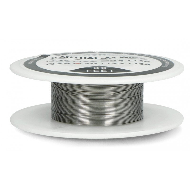 Resistance wire Kanthal A1 0.25mm 23.3Ω/m - 9.1m