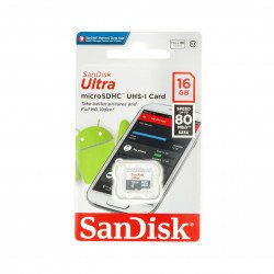 SanDisk Ultra 653x microSD Memory Card 16GB 98MB/s UHS-I Class 10