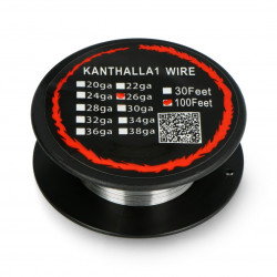 Kanthal A1 resistance wire 0,40mm 12Ω/m - 30,5m