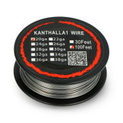 Resistance wire Kanthal A1 0.81mm 2.85Ω/m - 30.5m