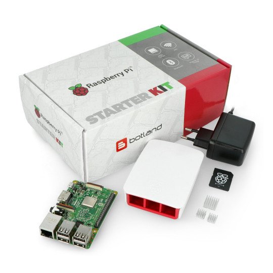 Raspberry Pi 3 Model B, ethernet, Bluetooth, wifi, 1GB RAM - Elgiganten