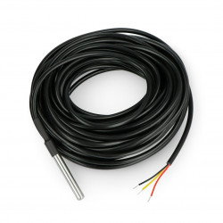 Waterproof probe with temperature sensor DS18B20 - Okystar - 10m