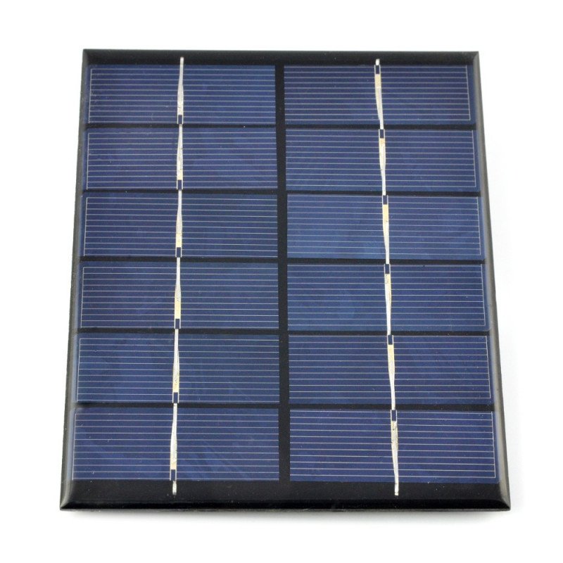 2W / 6V solar cell 136x110x3mm USB