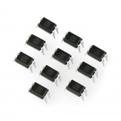 Single Channel Optocoupler PC817 - THT - 10pcs