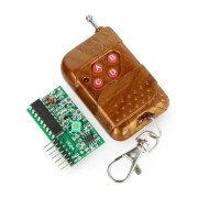 Four-channel 433 MHz radio module + remote control