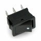 Przełącznik kołyskowy MK1012C - czarny Przełącznik kołyskowy MK1012C - czarny