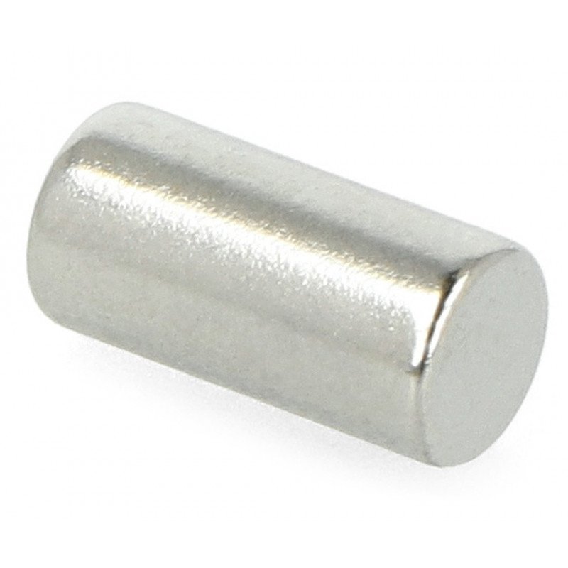 Round neodymium magnet N35/Ni - 5x10mm