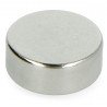 Round neodymium magnet N35/Ni - 10x4mm - zdjęcie 3
