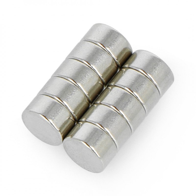 45 Magnets 10x1 mm Neodymium Disc strong round neo craft magnet 10mm dia x 1mm 