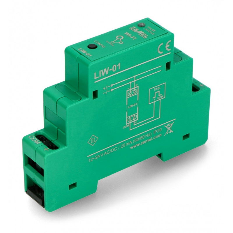 Zamel LIW-01 - WiFi pulse counter