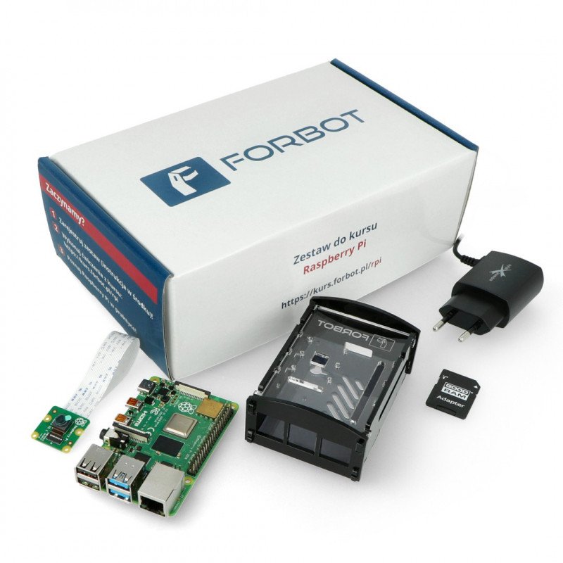FORBOT KIT - Raspberry Pi 4B 4GB + free course ON-LINE*
