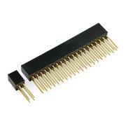 Female connector set for Raspberry Pi 4B and PoE HAT - 2x20 and 2x3 raster 2.54mm
