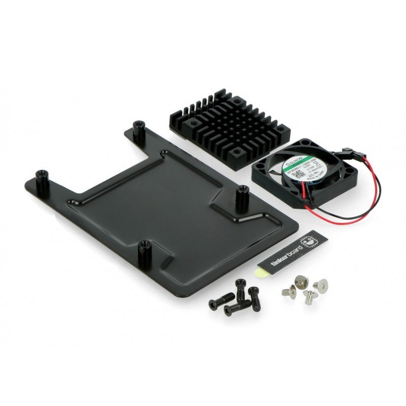 Housing for Asus Tinker Board - open with fan