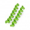 Organiser for Blow cables - flexible green spring - 2pcs. - zdjęcie 1
