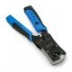 Plug crimping machine RJ45, RJ12, RJ11 + cable tester - Lanberg NT-0203 Plug crimping machine RJ45, RJ12, RJ11 + cable tester - Lanberg NT-0203