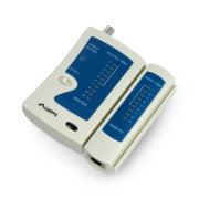 Cable tester RJ45 / RJ12 / RJ11 / Coaxial - Lanberg NT-0401