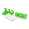 Cable organizer Blow - charger handle green - 2pcs. - zdjęcie 3