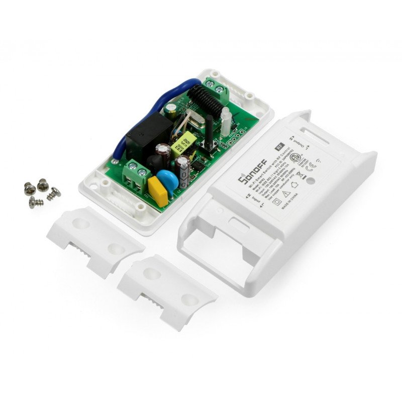 Sonoff RF R2 - 230V relay - RF 433MHz + WiFi Android / iOS switch