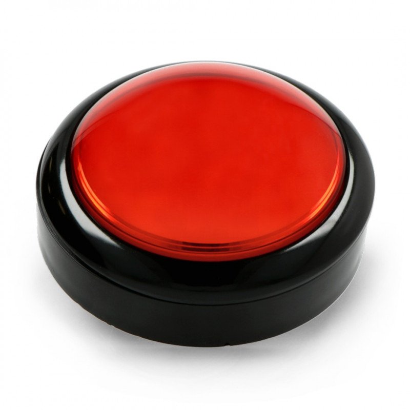 Buy Big Push Button 10cm red - SparkFun COM-09181 Botland