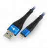 eXtreme Spider USB A - Lightning for iPhone/iPad/iPod 1.5m - blue - zdjęcie 1