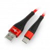 eXtreme Spider USB A - USB C - 1.5m - red - zdjęcie 1