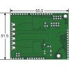 VNH5019 2-channel motor driver 24V/12A - Shield for Arduino - - zdjęcie 5