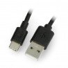 Goobay cable USB A 2.0 - USB C black - 1m - zdjęcie 1