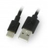 Goobay cable USB A 2.0 - USB C black - 2m - zdjęcie 1