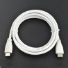 Cable HDMI 2m 30awg white - Raspberry Official - zdjęcie 3
