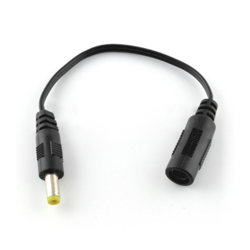 DC 5,5/2,1 socket adapter - DC 4,8/1,7 plug