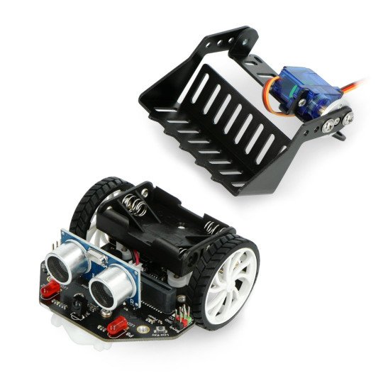 micro:Maqueen with mechanical charger - robot platform for micro:bit - DFRobot ROB0156-L-1